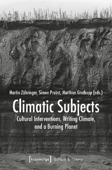 Buchcover und Innenansicht für das Buch: Climatic Subjects
