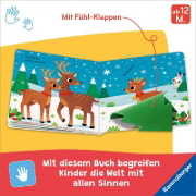 Buchcover und Innenansicht für das Buch: Wo bist du, kleines Rentier?