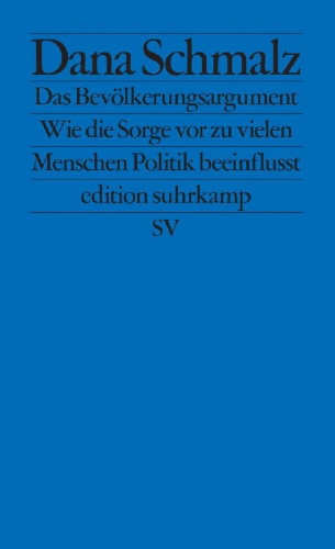 Buchcover und Innenansicht für das Buch: Das Bevölkerungsargument