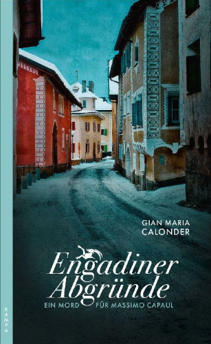 Buchcover und Innenansicht für das Buch: Engadiner Abgründe