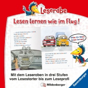 Buchcover und Innenansicht für das Buch: Polizeigeschichten - Leserabe 1. Klasse - Erstlesebuch für Kinder ab 6 Jahren