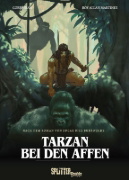 Buchcover und Innenansicht für das Buch: Tarzan, l'homme-singe