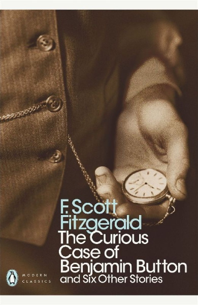 Buchcover und Innenansicht für das Buch: The Curious Case of Benjamin Button
