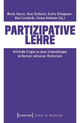 Buchcover und Innenansicht für das Buch: Partizipative Lehre