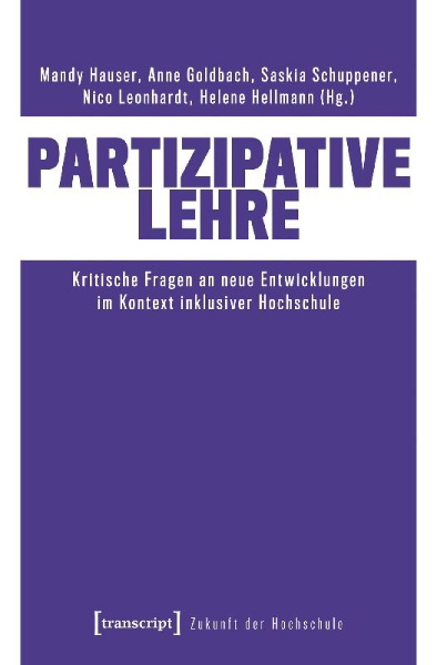 Buchcover und Innenansicht für das Buch: Partizipative Lehre