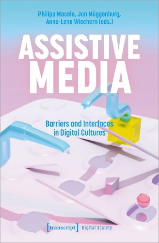 Buchcover und Innenansicht für das Buch: Assistive Media