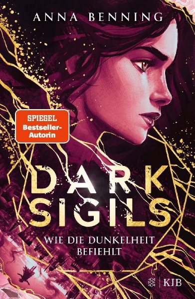 Buchcover und Innenansicht für das Buch: Dark Sigils - Wie die Dunkelheit befiehlt