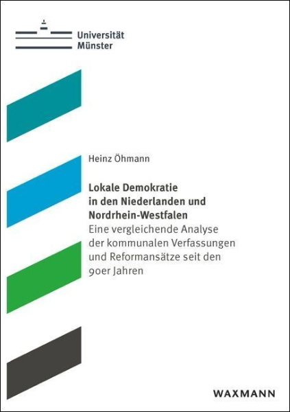Buchcover und Innenansicht für das Buch: Lokale Demokratie in den Niederlanden und Nordrhein-Westfalen