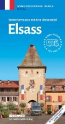 Buchcover und Innenansicht für das Buch: Entdeckertouren mit dem Wohnmobil Elsass