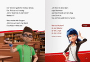 Buchcover und Innenansicht für das Buch: Miraculous - Roboter-Chaos - Das Erstlesebuch zur Serie