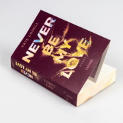 Buchcover und Innenansicht für das Buch: Never Be My Love (Never Be 3)