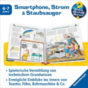 Buchcover und Innenansicht für das Buch: Wieso? Weshalb? Warum?, Band 24: Technik bei uns zu Hause