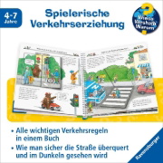 Buchcover und Innenansicht für das Buch: Wieso? Weshalb? Warum?, Band 5: Pass auf im Straßenverkehr