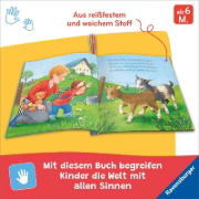 Buchcover und Innenansicht für das Buch: Mein Knuddel-Knautsch-Buch - Meine Tierkinder