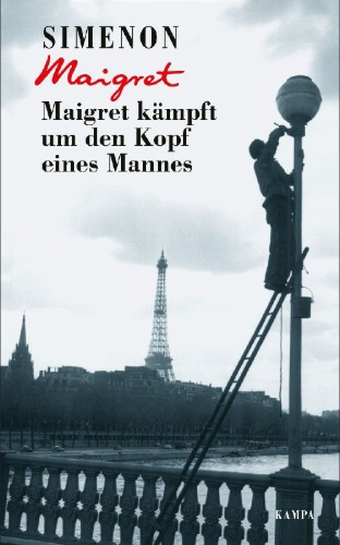 Buchcover und Innenansicht für das Buch: La tête d'un homme