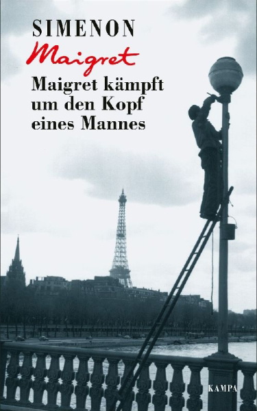 Buchcover und Innenansicht für das Buch: La tête d'un homme