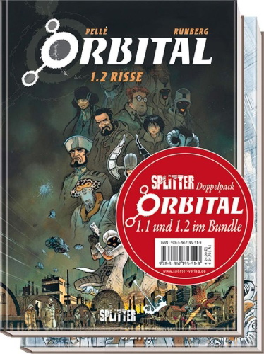 Buchcover und Innenansicht für das Buch: Orbital Doppelpack (Bd. 1.1 + 1.2)