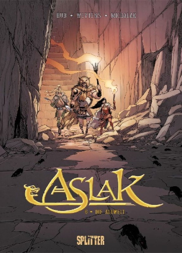 Buchcover und Innenansicht für das Buch: Aslak. Band 6
