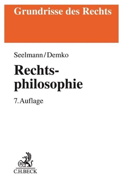 Buchcover und Innenansicht für das Buch: Rechtsphilosophie