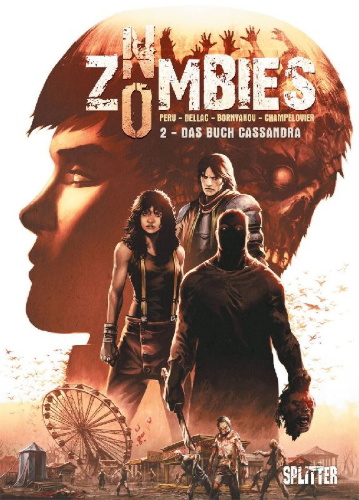Buchcover und Innenansicht für das Buch: No Zombies. Band 2