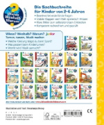 Buchcover und Innenansicht für das Buch: Wieso? Weshalb? Warum? junior, Band 71: Turnen, tanzen, Musik machen
