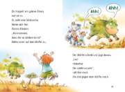 Buchcover und Innenansicht für das Buch: Reimhart Reimwolf - Mächtig Wind ums Müffel-Kind