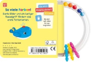 Buchcover und Innenansicht für das Buch: Mein buntes Rasselbuch