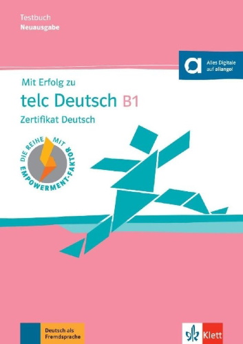 Buchcover und Innenansicht für das Buch: Mit Erfolg zu telc Deutsch B1 - Testbuch