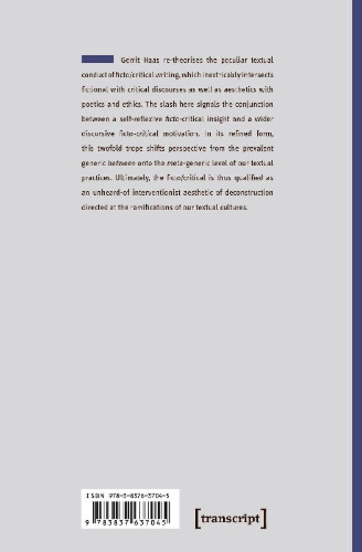 Buchcover und Innenansicht für das Buch: Fictocritical Strategies
