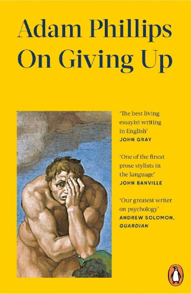 Buchcover und Innenansicht für das Buch: On Giving Up