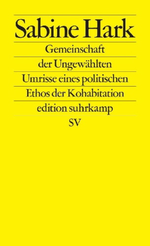 Buchcover und Innenansicht für das Buch: Gemeinschaft der Ungewählten
