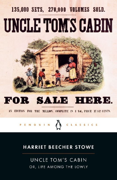 Buchcover und Innenansicht für das Buch: Onkel Toms Hütte