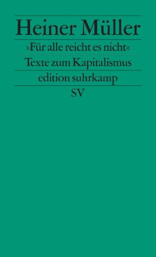 Buchcover und Innenansicht für das Buch: »Für alle reicht es nicht«