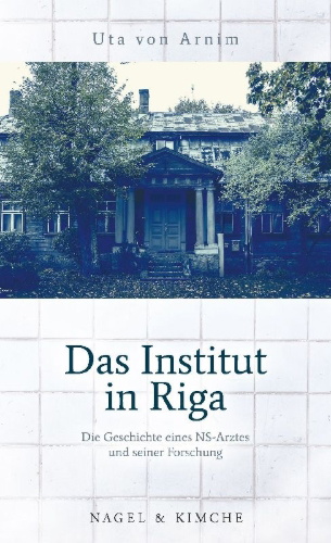 Buchcover und Innenansicht für das Buch: Das Institut in Riga