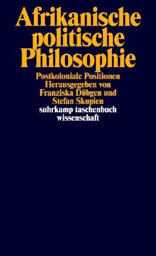 Buchcover und Innenansicht für das Buch: Afrikanische politische Philosophie