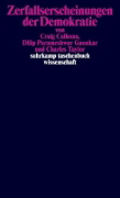 Buchcover und Innenansicht für das Buch: Degenerations of Democracy