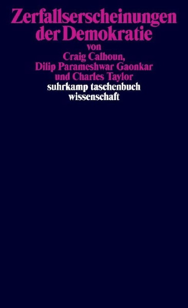 Buchcover und Innenansicht für das Buch: Degenerations of Democracy