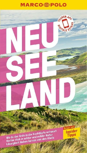 Buchcover und Innenansicht für das Buch: MARCO POLO Reiseführer Neuseeland