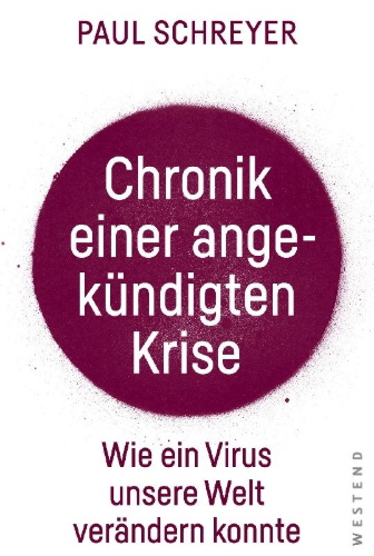 Buchcover und Innenansicht für das Buch: Chronik einer angekündigten Krise
