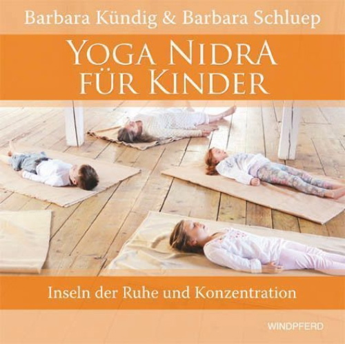 Buchcover und Innenansicht für das Buch: Yoga Nidra für Kinder