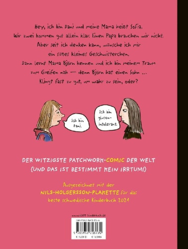 Buchcover und Innenansicht für das Buch: Världens Sämsta Syster