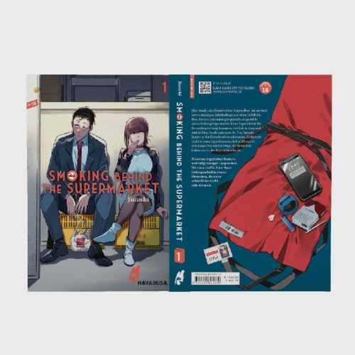Buchcover und Innenansicht für das Buch: SUPER NO URA DE YANI SUU FUTARI