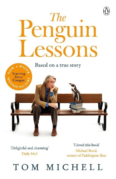 Buchcover und Innenansicht für das Buch: The Penguin Lessons. Film Tie-In