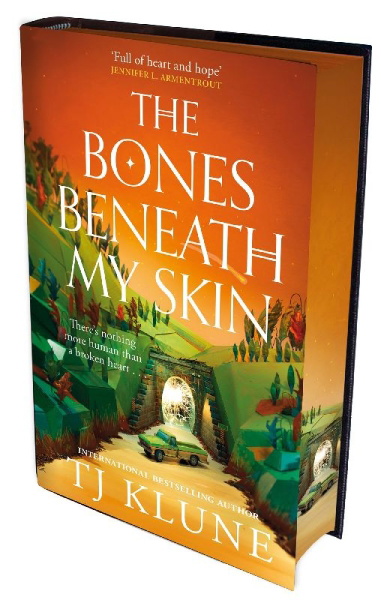 Buchcover und Innenansicht für das Buch: The Bones Beneath My Skin