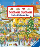 Buchcover und Innenansicht für das Buch: Sachen suchen - Frohe Weihnachten