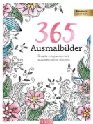 Buchcover und Innenansicht für das Buch: 365 Ausmalbilder