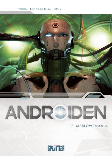 Buchcover und Innenansicht für das Buch: Androiden. Band 12