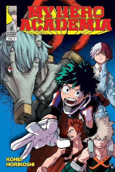 Buchcover und Innenansicht für das Buch: My Hero Academia, Vol. 3