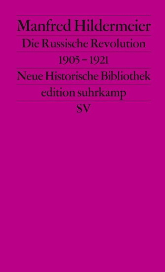 Buchcover und Innenansicht für das Buch: Die Russische Revolution 1905 - 1921