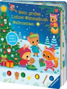 Buchcover und Innenansicht für das Buch: Mein großes Lichter-Wimmelbuch: Weihnachten